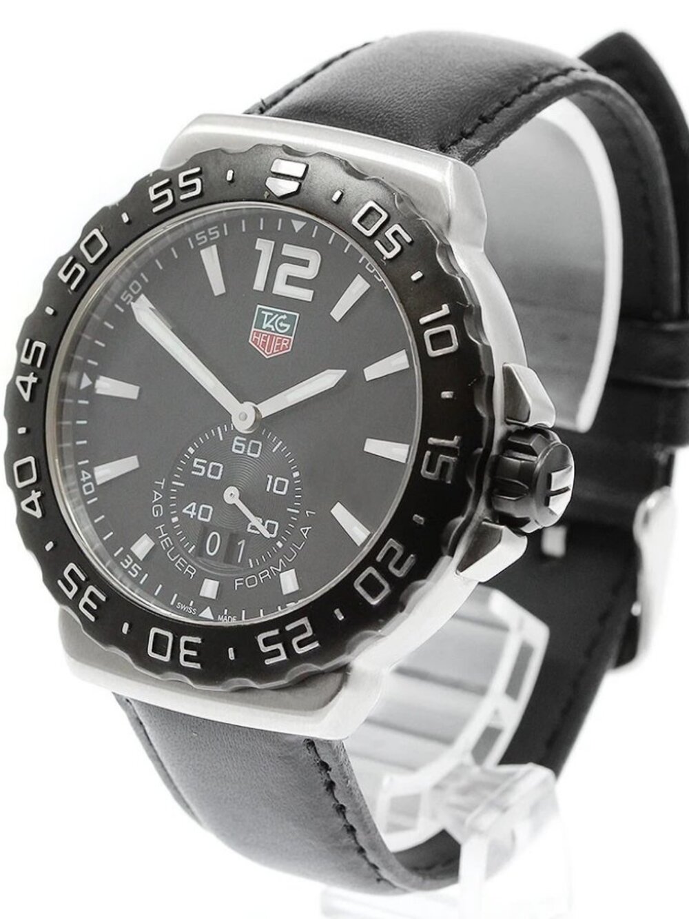 TAG HEUER Formula 1 WAU1110 Grand Date black Dial Quartz Men's Watch_962183